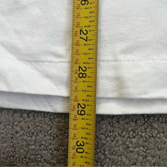 VTG Apple Macintosh IIGS College L/S T Shirt Sz M White Rainbow Treble Clef NWOT - Picture 7 of 9